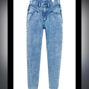 La vie Rebecca minkoff acid wash high waisted jean size 26